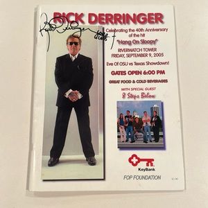 rick derringer signed autograph